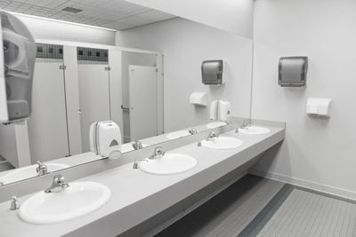 washroom, toilet cleaning, washroom cleaning, hygiene, washroom services, sanitary bin, dispensers