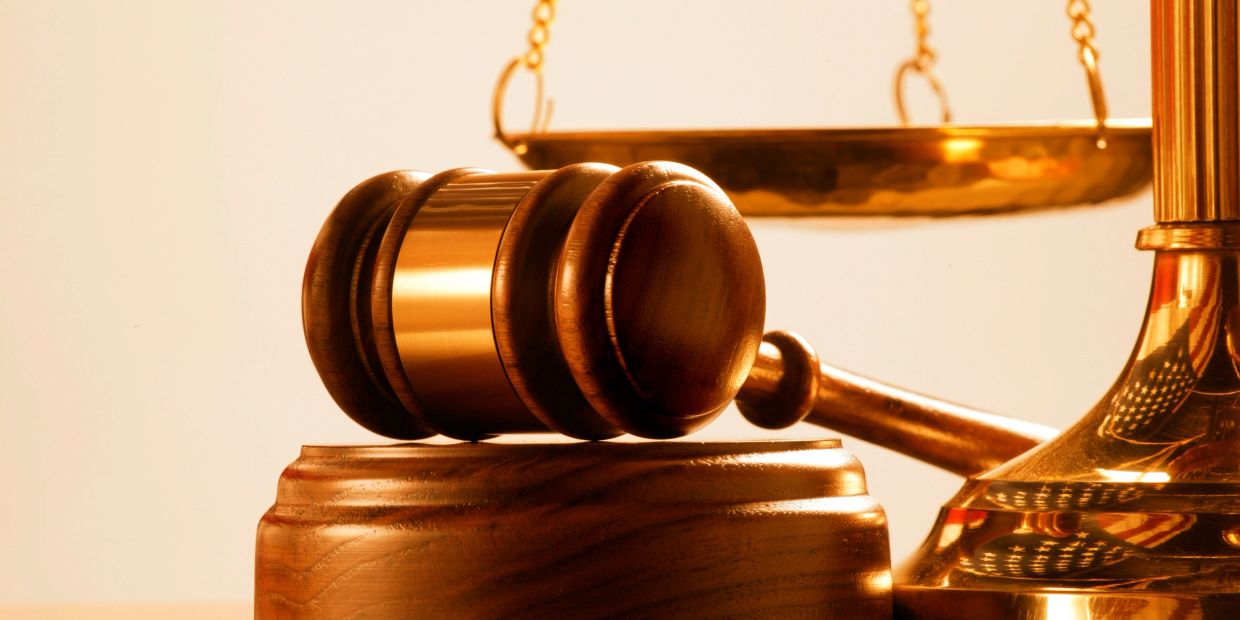 Gavel and Scales of Justice