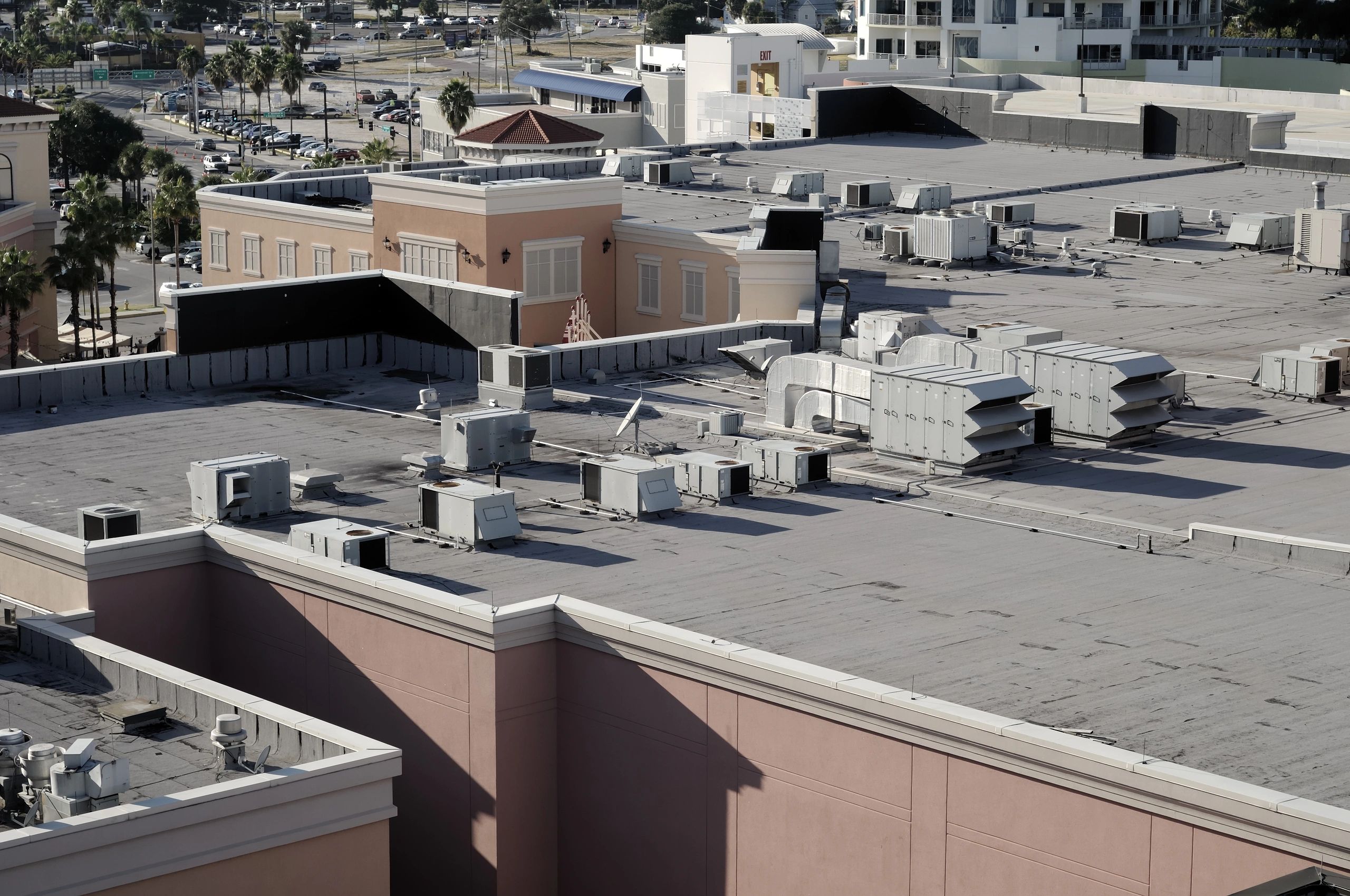 Modern Single Ply Flat Roofing
