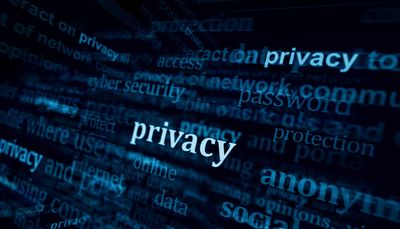 Privacy and data protection with digital terms.