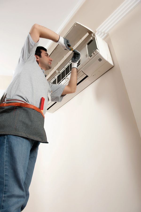 Indoor HVAC Setup