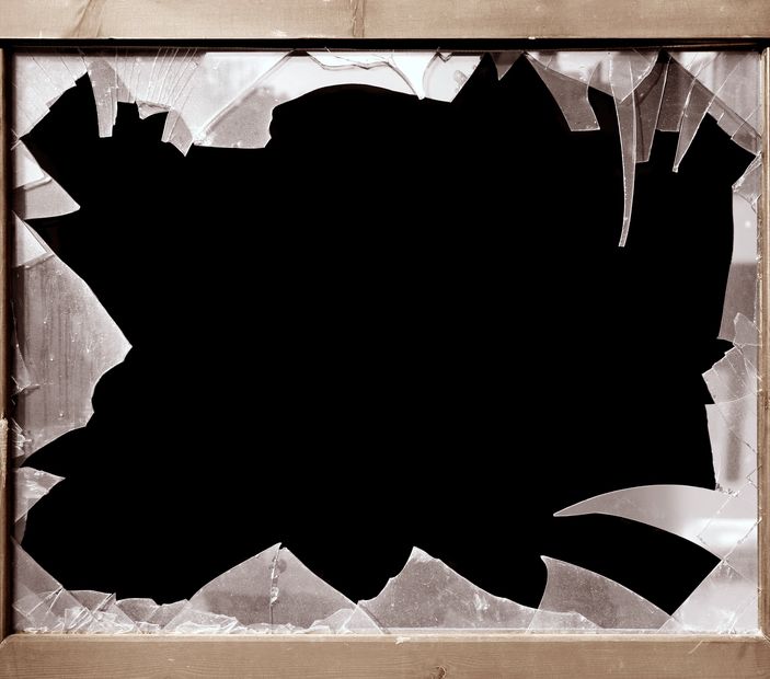 Benson Remodeling crew working on residential glass