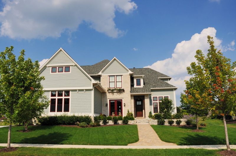"A luxury home in an upscale subdivision in the suburbs of Indianapolis, IN.   RAW source image processed with Nikon Capture NX version 1.3"