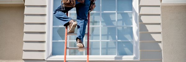 Old slider door being replaced in a home
