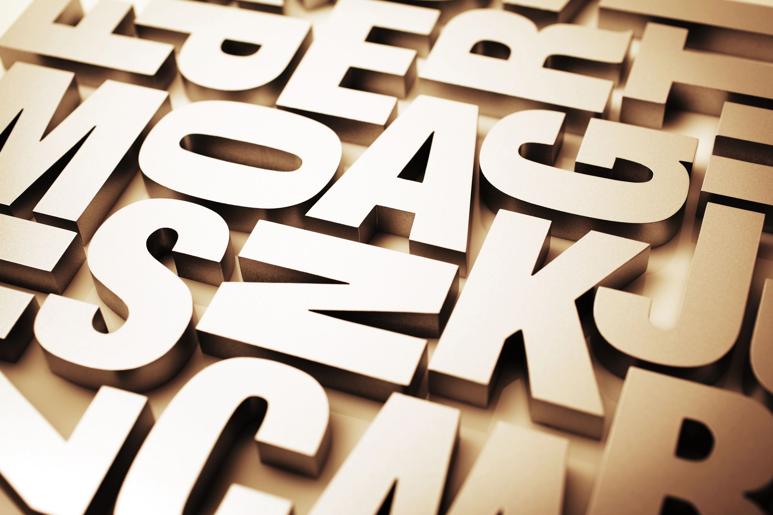 Group of letters