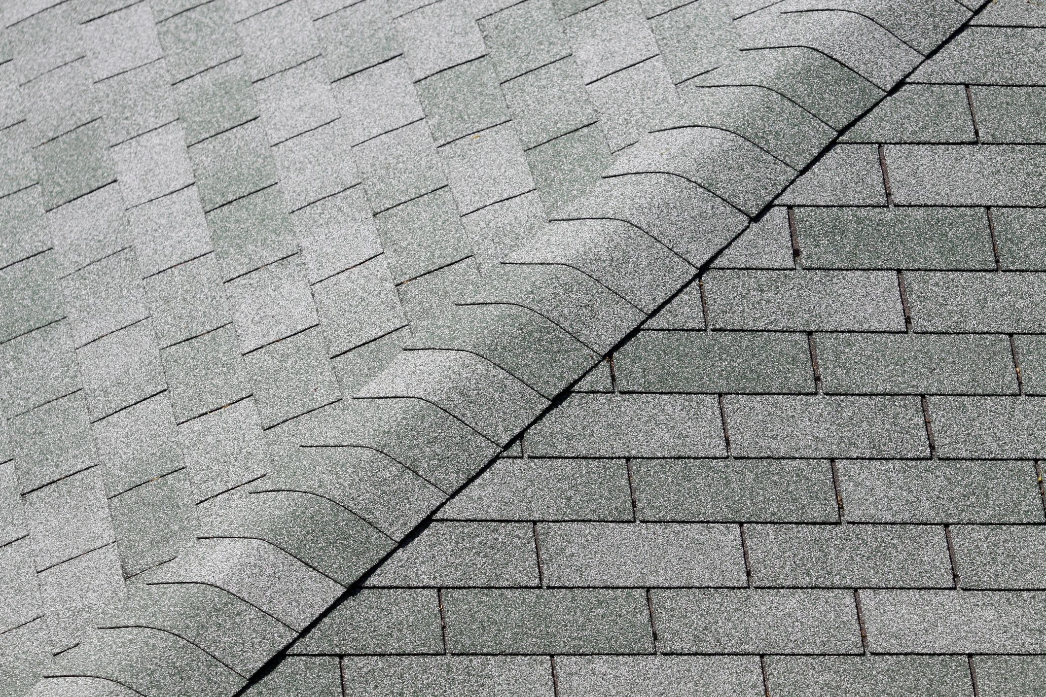 Professional asphalt roof replacement by Shiny Homes in Traverse City, Michigan