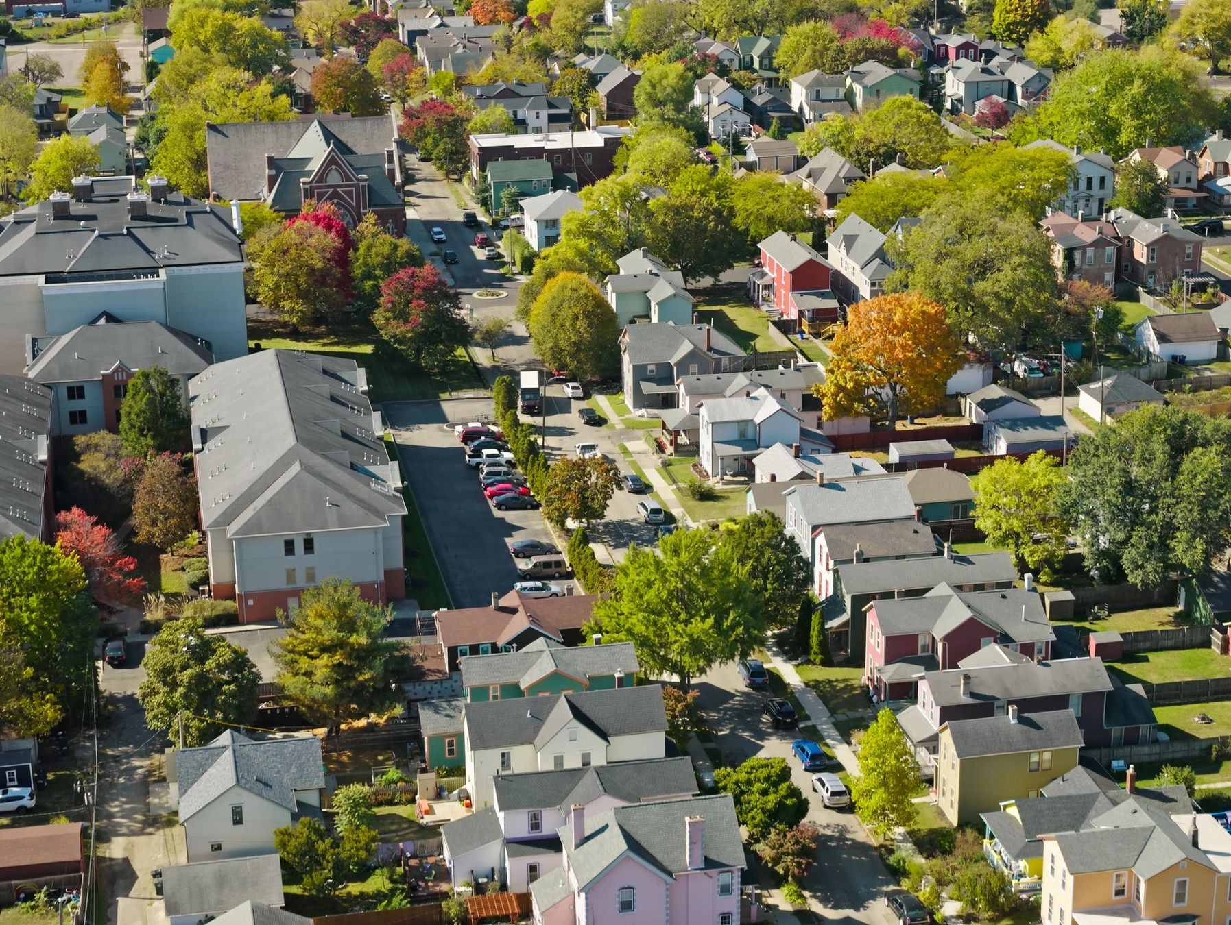 Image of houses in Beaver Creek Ohio. Plumbing company