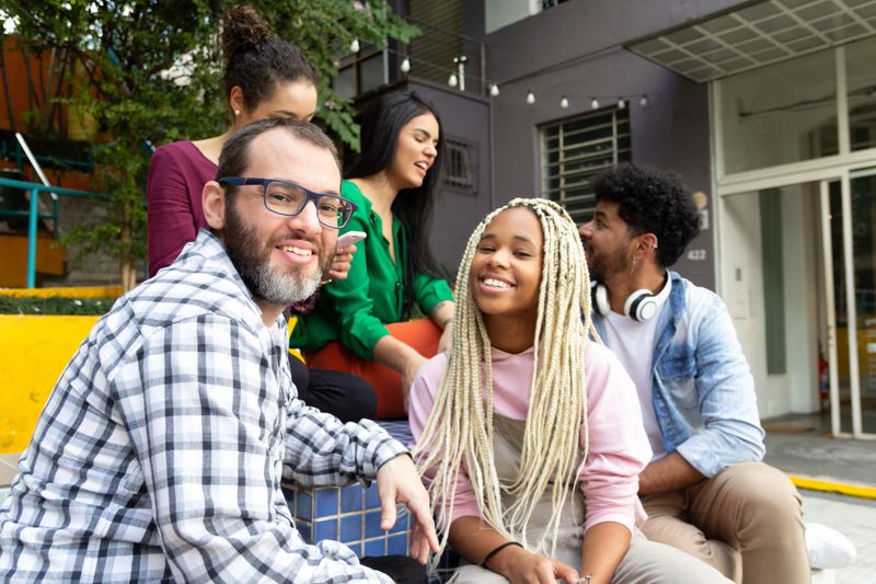 Fun and happy times: Diversity and bonding of friends