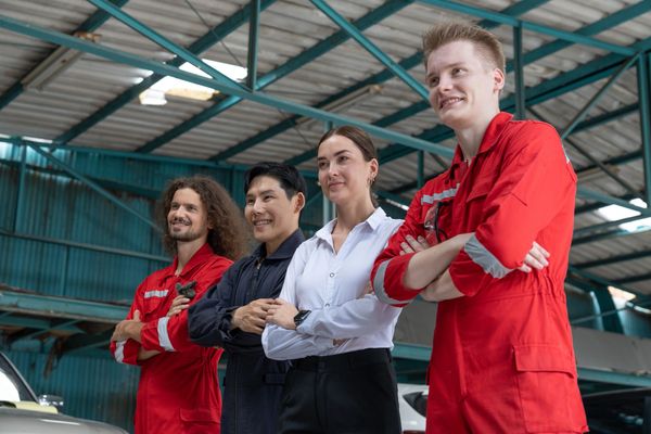 Professional Staffing team ready for factory and industrial work Tropic Service