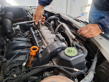 Repairing an engine 