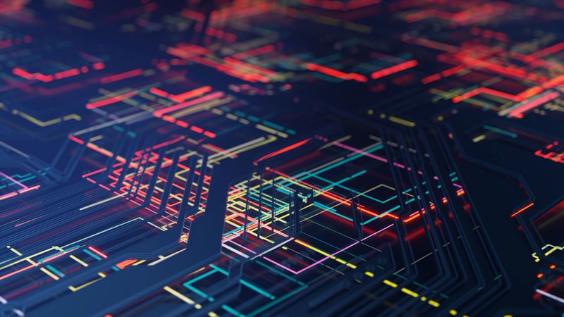 Technology backdrop. Abstract digital background.