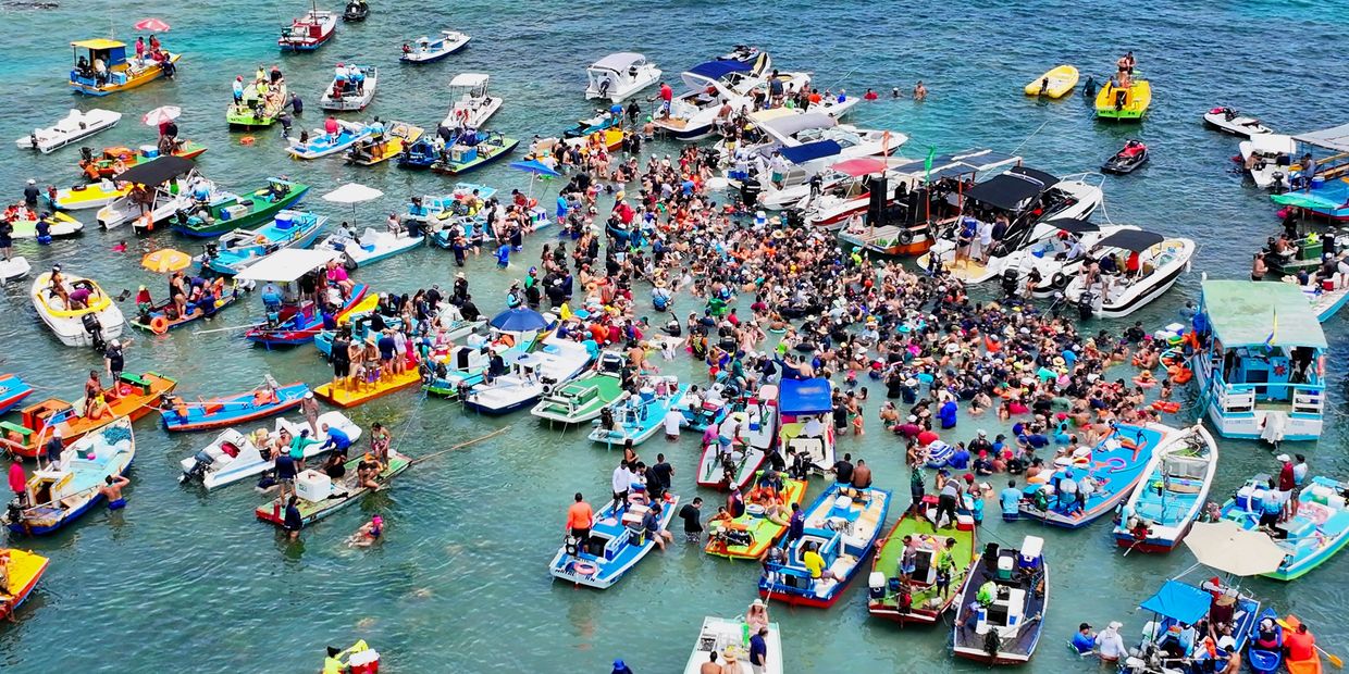 Fort Myers Beach and Sanibel Sandbar get together!