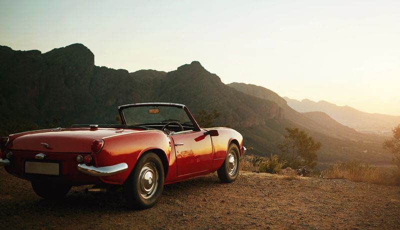 Road tripping old school style