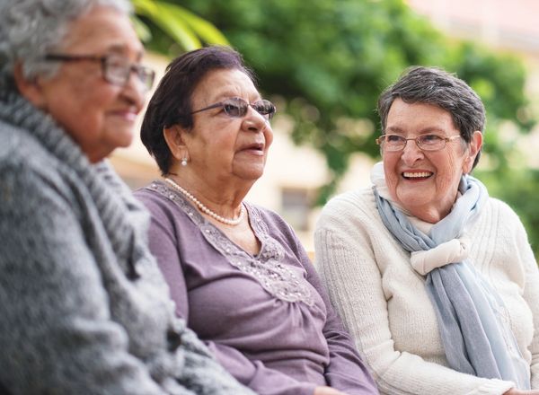 Friends in aged care.