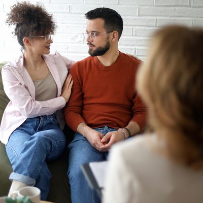 Couple being counselled