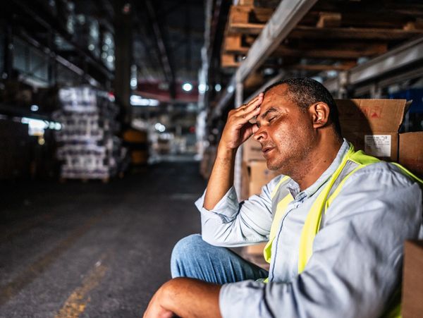 Frustrated Supply Chain Employee 