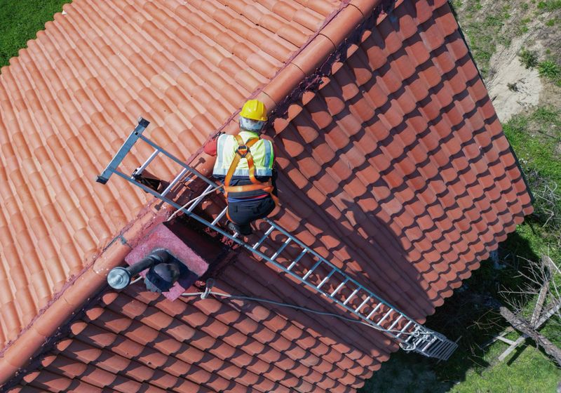 Mold remediation specialist treating a home