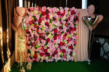 Floral backdrops custom event decorating in Jupiter and Palm Beach County