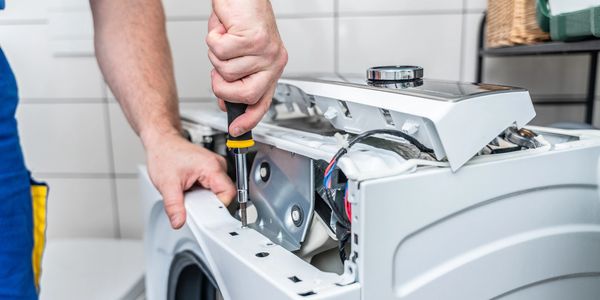 Appliance being fixed.