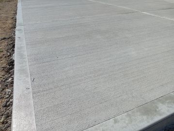 Freshly poured concrete patio with a broomed finish in Glendale AZ