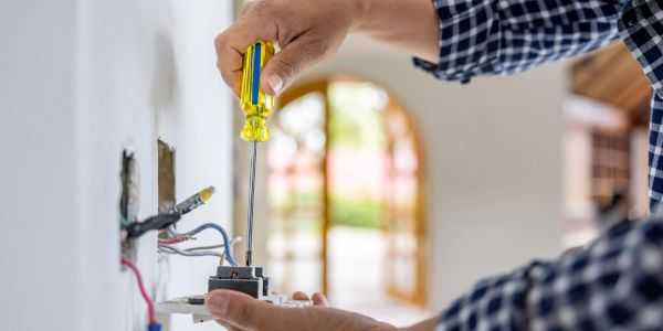 Fixing an electrical outlet