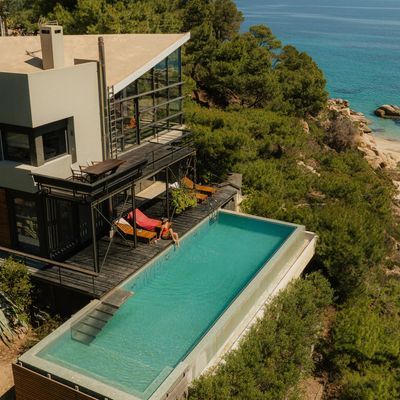 Picture of a villa managed by property care mallorca, including pool and garden maintenance