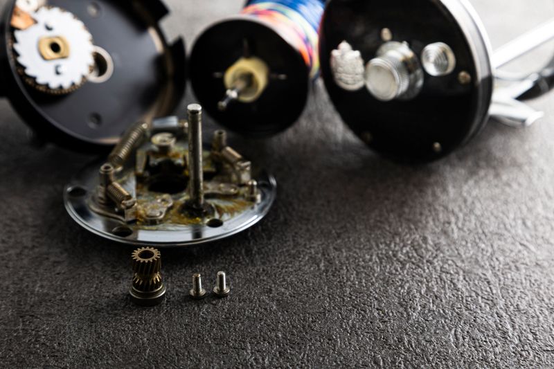 Fishing reel disassembly, cleaning and maintenance