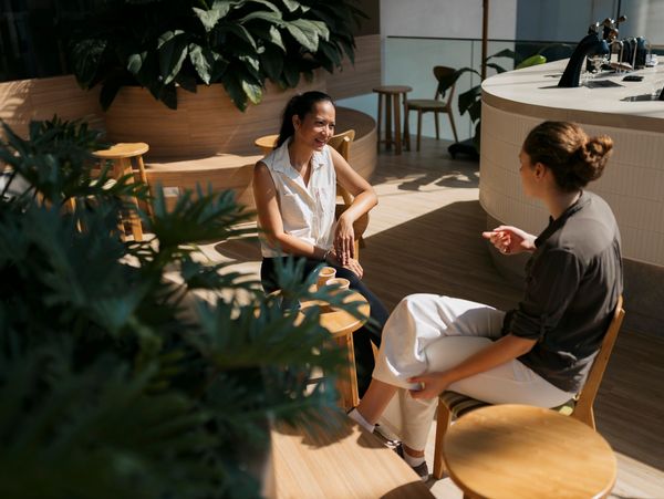 People experiencing workplace coaching