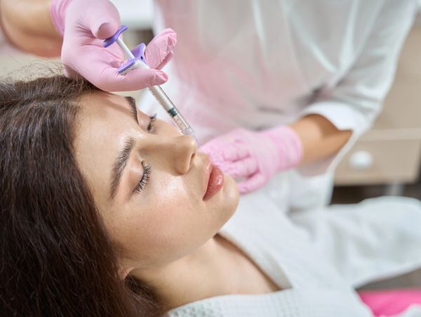 aesthetic nurse injecting 