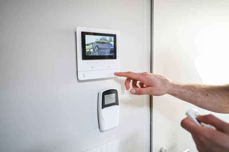 video in home for security,