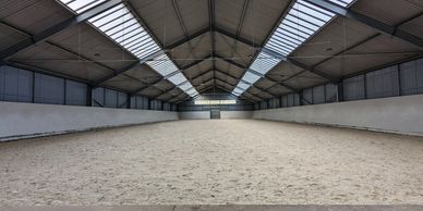 What to expect inside the arena at Horse & Soul Equine in Hays Ks