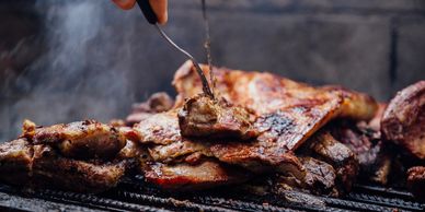 BBQ made for a great back yard party or for any event to be remembered. 
