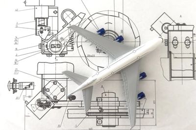 Aircraft Engineering Drawing 
