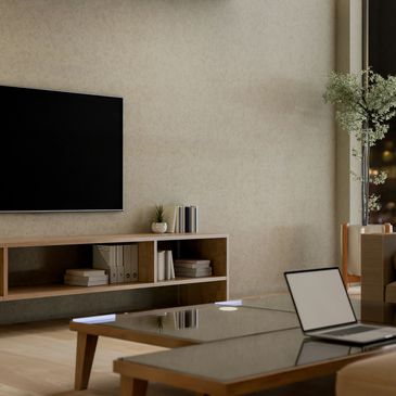 High speed internet WFI TV wide screen 