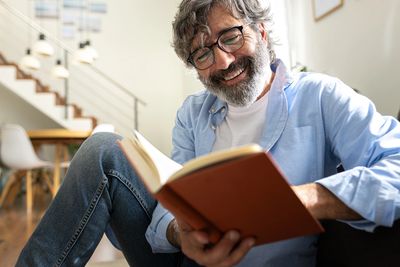 Man Reading Book