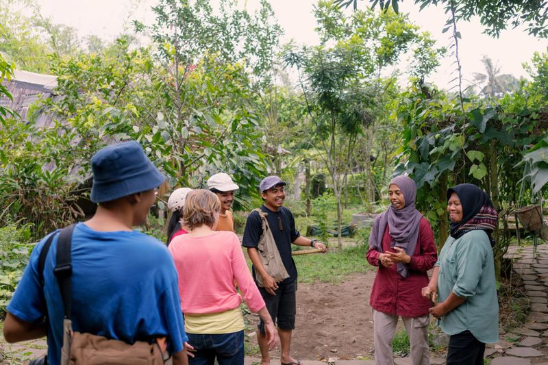 Eco-Friendly Sustainable Accommodation and Permaculture Garden Experience in Yogyakarta, Indonesia