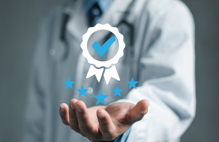 Quality assurance badge