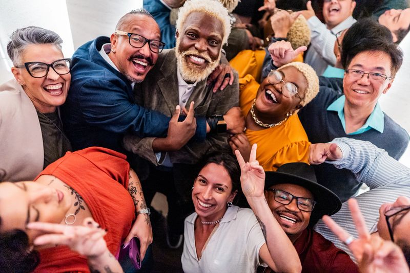 Portrait of coworkers on the office