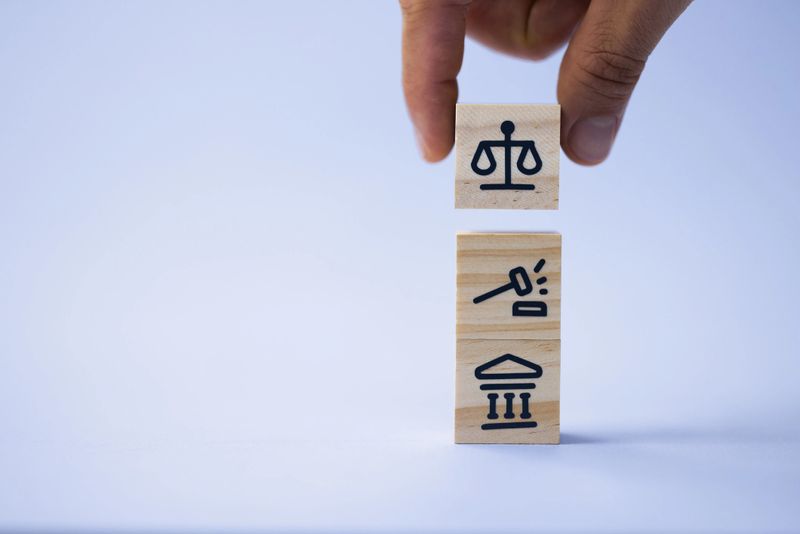 Day in Court: Legal Expertise in Action - An employee advocating for justice, a balance of power, and fair treatment under the law.