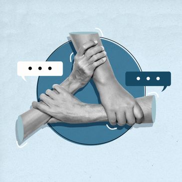 União de uma comunidade.