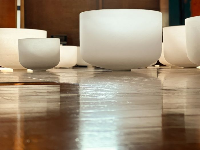 Singing bowls for sound healing