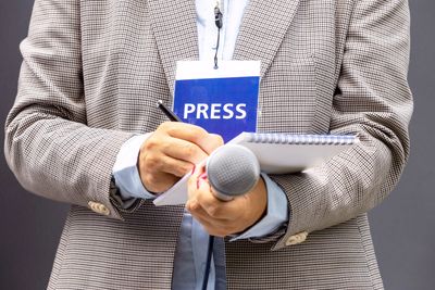 Media briefing on important issues with transparency and  disclosure.