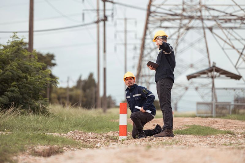 Both of Petroleum engineer is on a mission to inspect oil distillation at a huge oil refinery