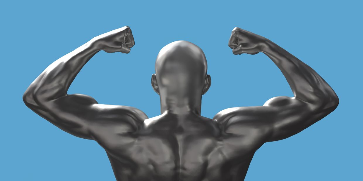 Strong, muscular male