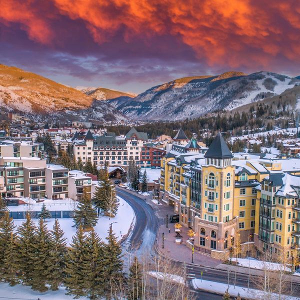 Denver mountain resort in winter, a popular setting for conferences and corporate events.