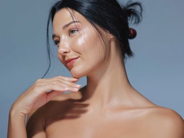 Woman with a moisturized glow after a HydroFacial in Everett, WA at Autumn Noel Esthetics