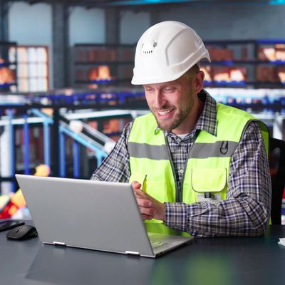 Supervisor accessing fractional HR support for a BC industrial operation, focused on safety