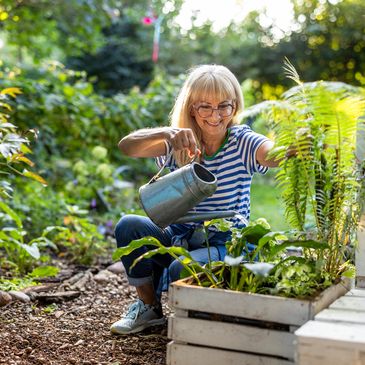 Happiness and fulfilment from growing your own vegetables