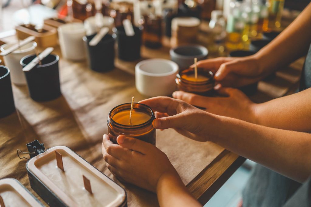 candle making