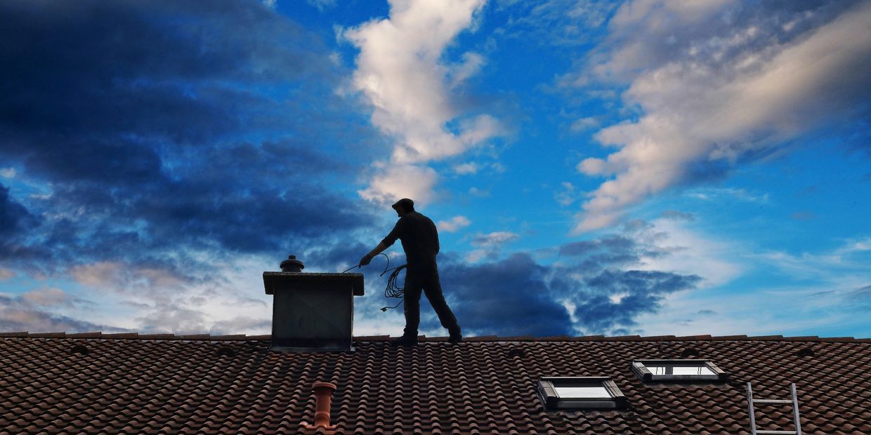 Roof washing in Tampa Bay removing algae and stains from shingle roof